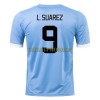 Original Fußballtrikot Uruguay L. SUAREZ 9 Heimtrikot WM 2022 Für Herren